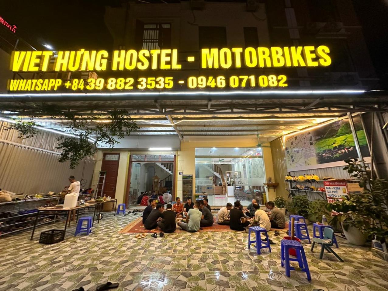 Viethung Hostel-Motorbikes For Rental - Tour Lang Lap المظهر الخارجي الصورة